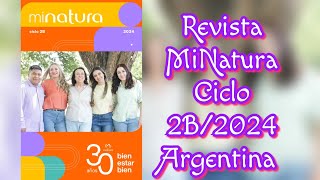 Revista MiNatura Ciclo 2B 2024 Argentina 💕💜💕 [upl. by Leuqim]