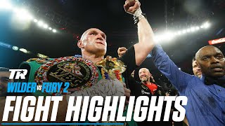 Tyson Fury vs Deontay Wilder FACE OFF EXPLODES CRAZY CHAOS AGAIN [upl. by Esilram918]