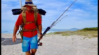 Ocean Catch and Cook Hiking Adventure Sun Sharks and solitude [upl. by Brion]