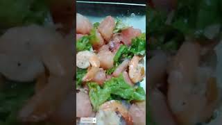 Yummy Pomelo Salad with Shrimp [upl. by Lierbag398]