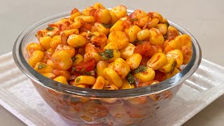 Healthy Sweetcorn chaat recipe in tamil  Indian streetfood recipes sweetcorn snacks [upl. by Eicyak]