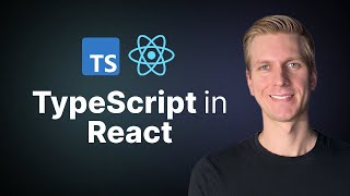 TypeScript in React  COMPLETE Tutorial Crash Course [upl. by Lamont927]