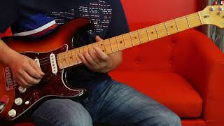 Solo 7  Rock  Am Pentatonic scale [upl. by Ennoitna67]