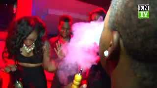 Vera Sidika hosts at Skylux Lounge Nairobi [upl. by Bartholemy]