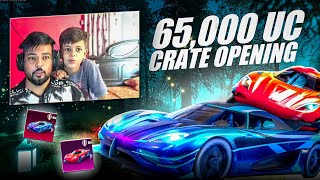 I Got Koenigsegg Car In 65000 UC Crate Opening 🤩  PUBG Mobile [upl. by Wernher513]