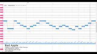 OpenUTAU Bad Apple  Maçã Ruim PTBR CVC Phonemizer Test [upl. by Quint]