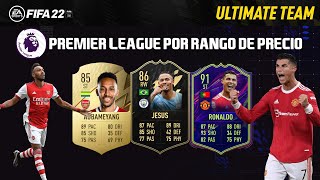 MEJORES JUGADORES PREMIER LEAGUE POR RANGO DE PRECIO FIFA 22 [upl. by Brownley]