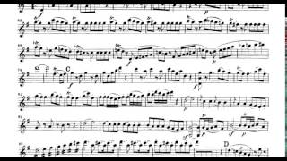 Mozart Eine Kleine Nachtmusik k525 violin sheet music [upl. by Vidovic]