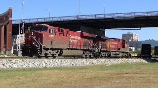 CPKC 260 at downtown Davenport IA October 7 2024 [upl. by Millman42]