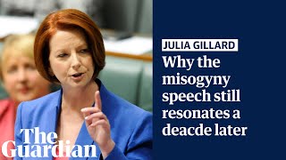 Why Julia Gillards misogyny speech still resonates a decade later [upl. by Ji]