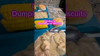 Chicken amp Dumplings w biscuits for the kiddos [upl. by Ahsii273]