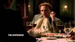 Sopranos Outtakes  Joe Pantoliano in Vesuvio Restaurant  Waitress Fail Mashup Remix [upl. by Ratna]