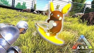 EVOLVING MY PIKACHU TO ALOLAN RAICHU🔥 ARK Survival Evolved In Hindi DAY 13  ARKMON  IamBolt Gaming [upl. by Charteris658]