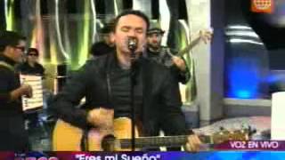 A las once  Fonseca presentó Eres mi sueño tema de su último disco Ilusión [upl. by Annmarie]