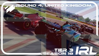 Invictus Racing League F1 23 Tier 3  Round 4  Silverstone [upl. by Kristofer456]