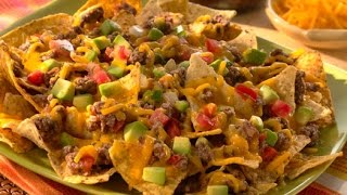 Easy Beef Nachos  One Pot Chef [upl. by Reinaldo]