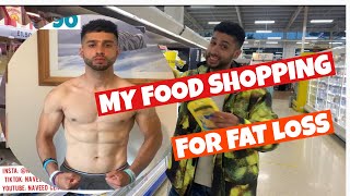 MY FOOD SHOPPING FOR FAT LOSS  NAVEED CENTRAL [upl. by Yecniuq]