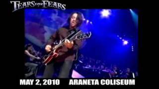 Tears for Fears live in Manila May 2 2010 at the Araneta Coliseum [upl. by Ollecram]