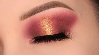 EASY HALO EYE FOR BEGINNERS HUDA BEAUTY WARM BROWN OBSESSIONS AND PAT MCGRATH MOTHERSHIP IX PALETTE [upl. by Mccready685]