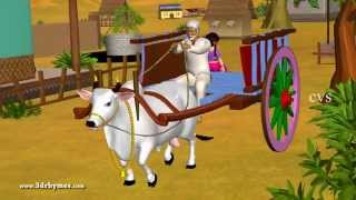 Vana Vana Vallappa  3D Animation Telugu Rhymes for children with lyrics [upl. by Chuah]