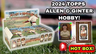 HOT BOX 2024 Topps Allen amp Ginter Hobby Box Review [upl. by Kitrak603]