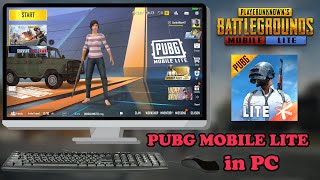 How to install and play PUBG MOBILE LITE in PC or Computer [upl. by Rhodes]