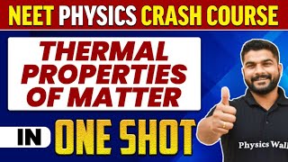 THERMAL PROPERTIES OF MATTER in 1 Shot  All Concepts Tricks amp PYQs  NEET Crash Course  UMMEED [upl. by Kathye666]