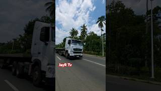 Spotted Howo Rs trending loudhorn automobile trucking papapdol semi shorts fyp trailer [upl. by Nosoj]