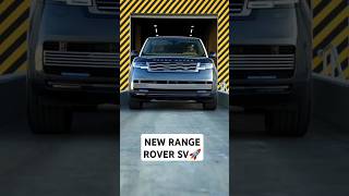 THE REAL BEAST 🚀 NEW RANGE ROVER SV rangeroverinformation landrover shorts [upl. by Lleret596]