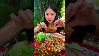 Eating papaya food part 08​⁠ papaya usa dubai america australia thailand france kingdom [upl. by Issej975]