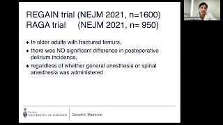 Geriatric Medicine Journal Club August 23 2024 [upl. by Adnylem]