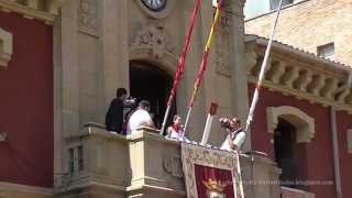 FIESTAS DE ESTELLA  Txupinazo txiki en el Día del Niño [upl. by Karylin577]