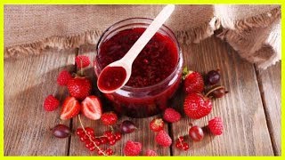 4 recettes de confiture de fruits rouges sans sucre [upl. by Dorkas387]