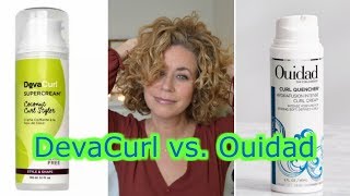 DevaCurl vs Ouidad  Which product works best for curly hair [upl. by Brew520]