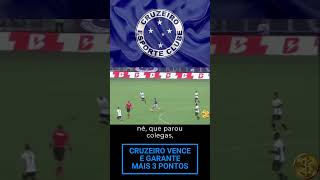 quotCruzeiro vence e conquista mais 3 pontos importantes no Brasileirão 💙⚽quot [upl. by Wash]