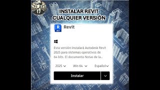 CÓMO DESCARGAR  INSTALAR REVIT VERSIÓN 2021 2022 2023 2024 Y 2025 [upl. by Sdlonyer66]