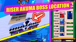 RELL Games Shindo Life Riser Akuma Location [upl. by Allemahs]