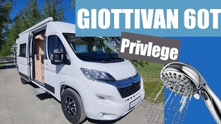 GiottiVan 60T Privilege  Big Bathroom  Walkthrough Inside amp Outside [upl. by Radke]