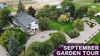 September Garden Tour 🌿🍁💛  Garden Answer [upl. by Herbst]