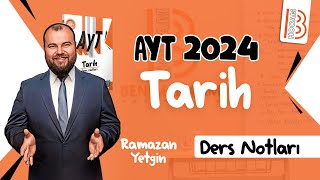 1 AYT Tarih  Tarih Bilimine Giriş ve Tarih Öncesi Çağlar Tarih ve Zaman Ramazan YETGİN 2024 [upl. by Tollman]