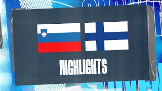 Slovenija  Finska  Kvalifikacije EURO2024  Highlights [upl. by Leahcimdivad]