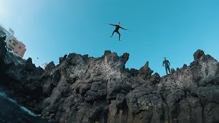 Cliff Diving Tenerife GoPro Hero5 [upl. by Petulah997]