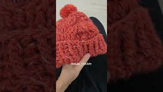 鉤針 兒童毛帽 今天鉤帽子🥰每天都在玩鉤針～ crochet 鉤針 lalalulu handmade 毛帽 帽子 [upl. by Shandie]