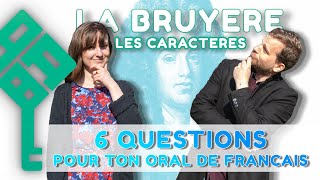 Les Caractères de La Bruyère analyse en 6 questions  oral et dissertation du bac de français 2023 [upl. by Mcgregor]