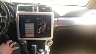 iPad Pro 129” indash Install in aToyota 4Runner [upl. by Wurster]