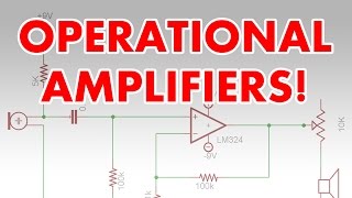 What is an op amp Operational Amplifier tutorial amp super spy microphone circuit [upl. by Idolah54]