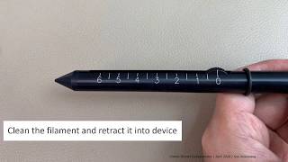 Tutorial How to use Cochet Bonnet Esthesiometer [upl. by Aikin]