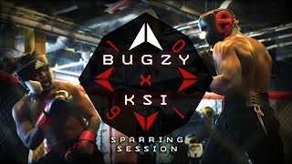 Bugzy Malone x KSI Sparring Session [upl. by Ardekan]