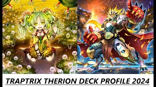 Traptrix Therion Deck profile 2024 Yugioh Greek [upl. by Jelks482]