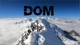 Dom des Mischabel 4545m [upl. by Nnylyar]